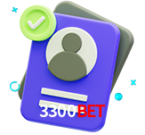 Tornar-se um membro do 3300BET é muito simples